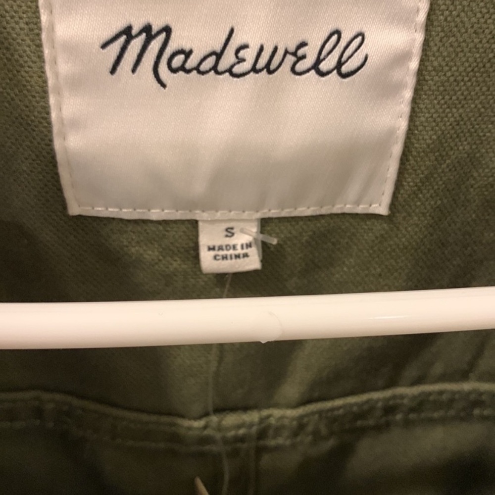 Madewell Dispatch Army Green Utility Safari Jacket Size S - Picture 8 of 8